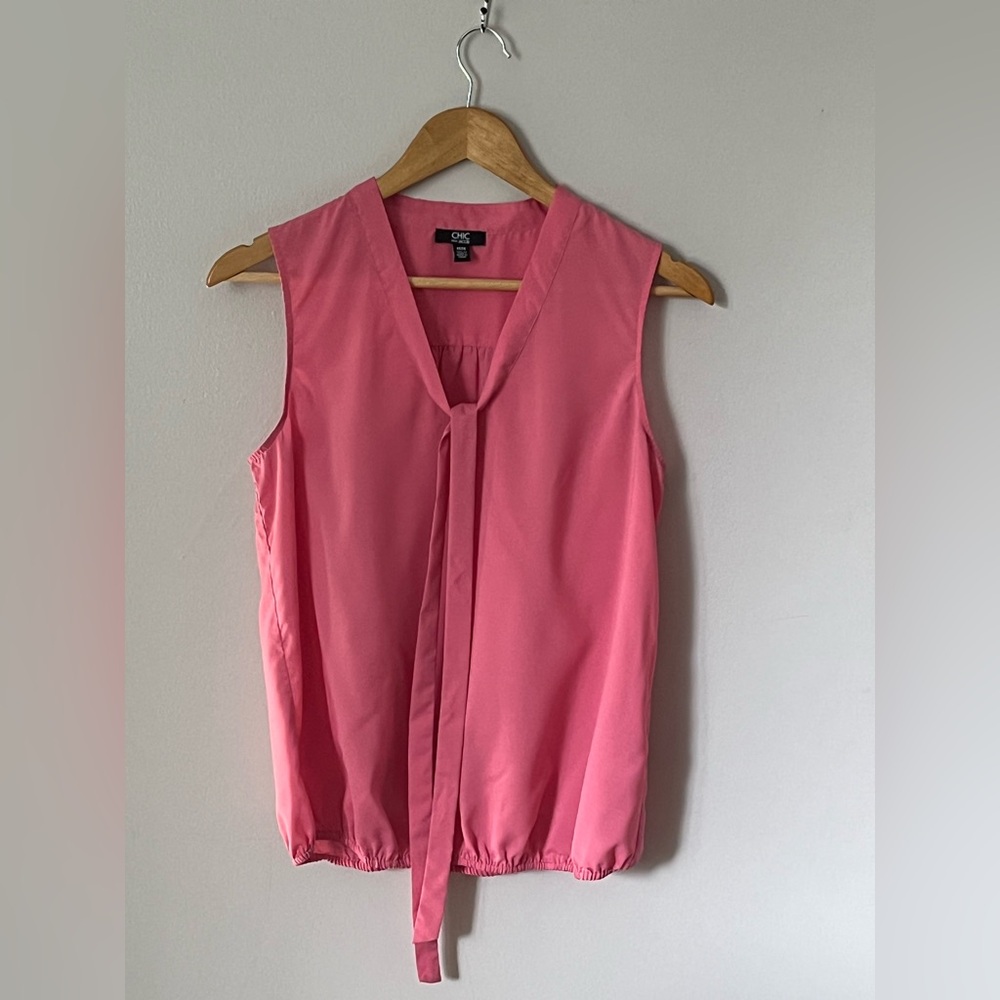 Women’s Chic By Jacob Pink Blouse with Elegant Design
